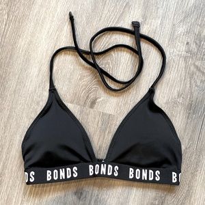 Bonds black bikini top